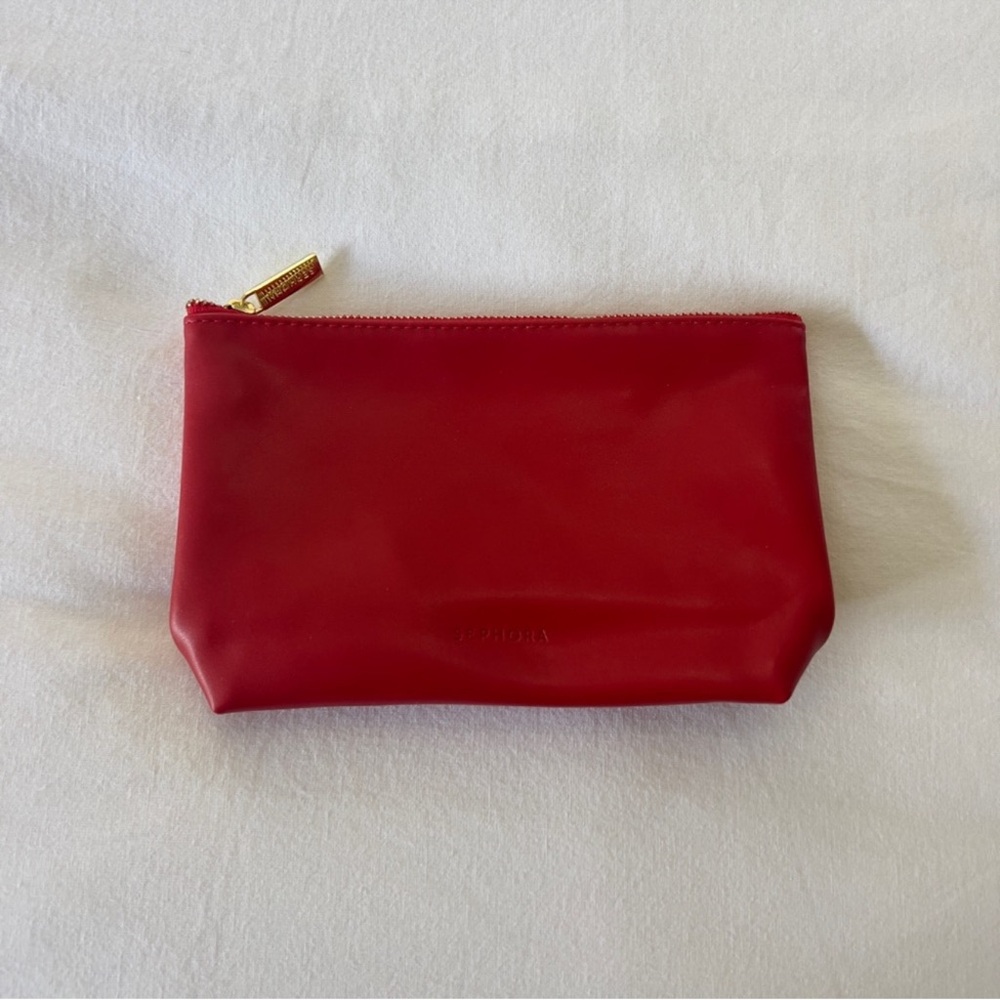 NEW Sephora Leather Makeup Pouch